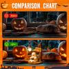 New 3D resin Halloween warm light with reading ghost night light brown 1 pieces