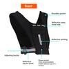 Adjustable Running Vest Phone Holder Breathable Lightweight Running Chest Pack