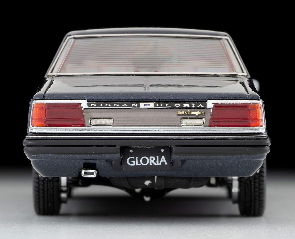 TOMYTEC Ignition Model X TOMYTEC Scale Nissan Gloria HT 280E Navy Blue First Order Limited Finished Product 1/43 T-IG4326 Brougham, (Manufacturer's