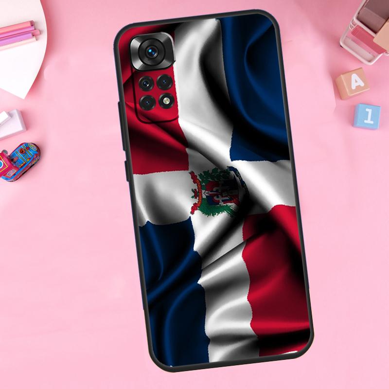 Dominican Republic Flag For Xiaomi Redmi Note 14 10 11 12 13 15 Pro Plus Phone Case For Redmi 15C 14C 10C 12C 13C 15