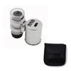 1 Pcs Mini 60X Microscope LED Jewelry Loupe UV Currency Detector Portable Magnifier Magnifying Eye Lens Magnifying Glass Loupe