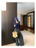 Korean Style Pink U-Neck Slimming Long-Sleeve Women's Base Layer Top for Autumn/Winter
