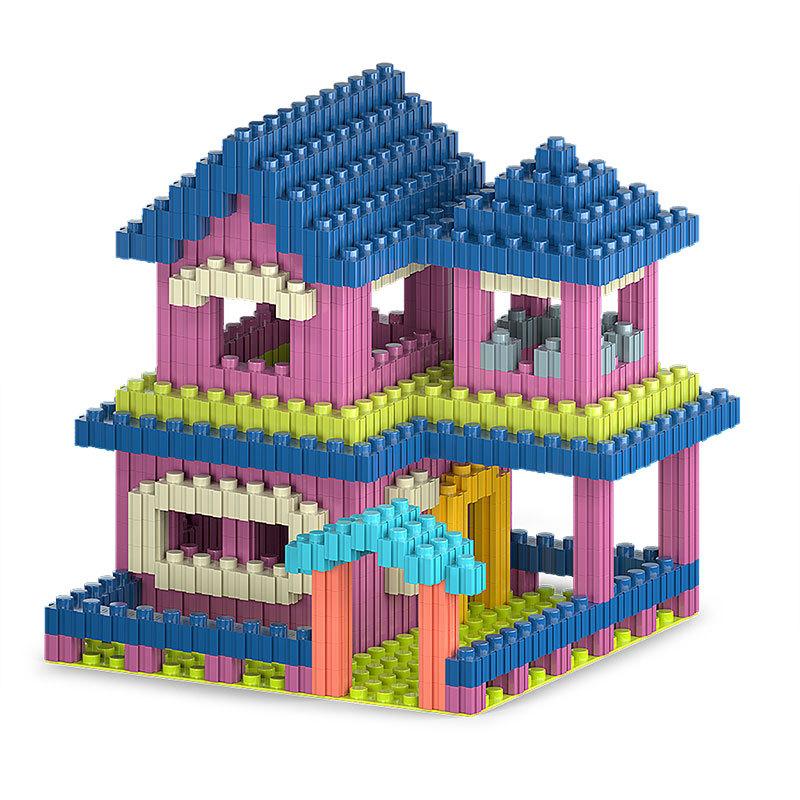 Großteilchen-Baustein Kinder-Bildungs-Montagebaustein Montage Gehirn Intelligenz Spielzeug