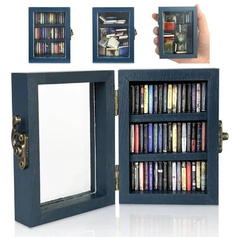 Original Anxiety Bookshelf Wooden Organizer For Stress Relief And Giftgiving