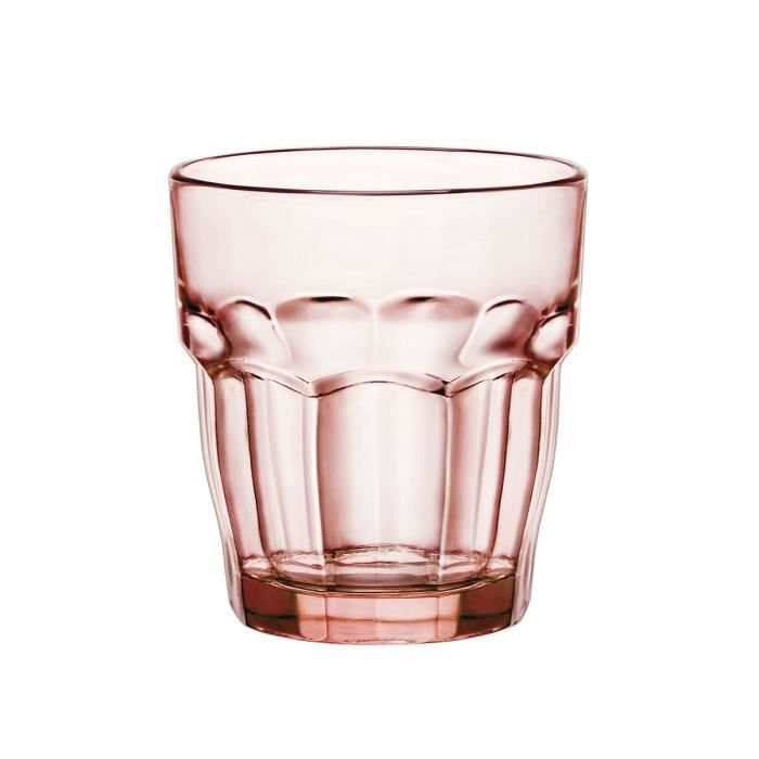 Verre - Bormioli Rocco - Rock Bar - Orange - 270 Ml - 24 Unités
