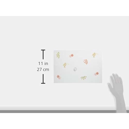 Wakaizumi Lacquerware High-Quality Paper Mats, 13-inch Long Table Mats, All-Over Pattern Series, Auspicious Crest, 100 Sheets, B-19-90