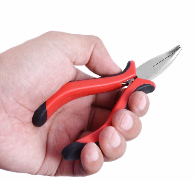 Hair Extensions Plier with Curved Blade Stainless Steel Hair Extension Removal