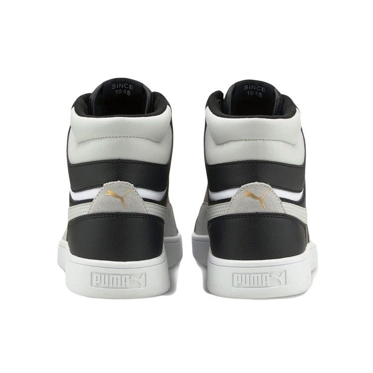 Puma Shuffle Mid High-Top Skate Shoes Unisex Sneakers Black 380748-02