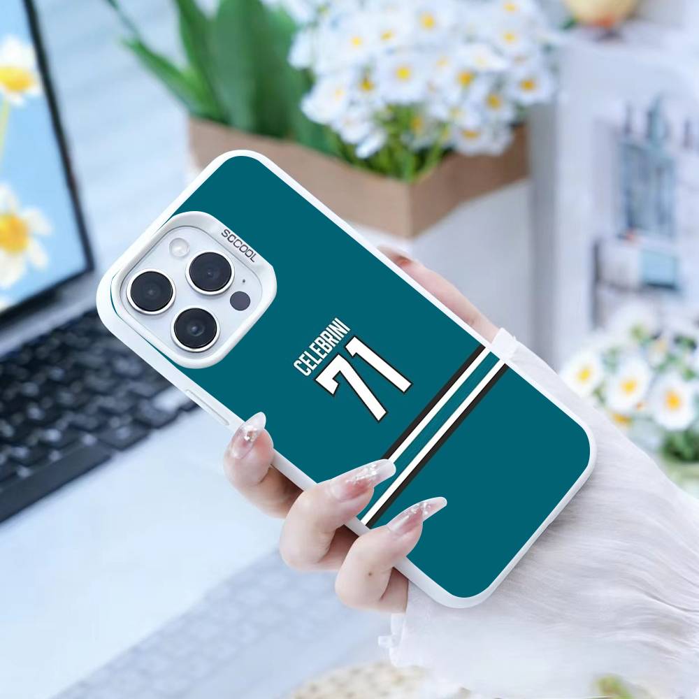 Macklin Celebrini  Phone Case For iPhone 16,15,14,13,12,17,Pro,MAX white Matte Shockproof Cover iPhone15plus
