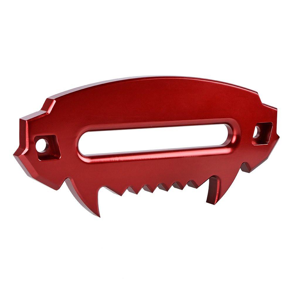 Aluminum Hawse Fairlead for Synthetic Winch Rope Auto Parts Winch Cable Roller Fairlead Hawse Fairlead