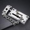 Stainless Steel Door Chain Lock Bolt for Entrance and Apartment Doors Offering Enhanced Security and Child Safety Features