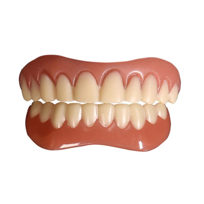 Veneers Silica Gel False Teeth Instant Smile Cosmetic Tooth Set Dentures