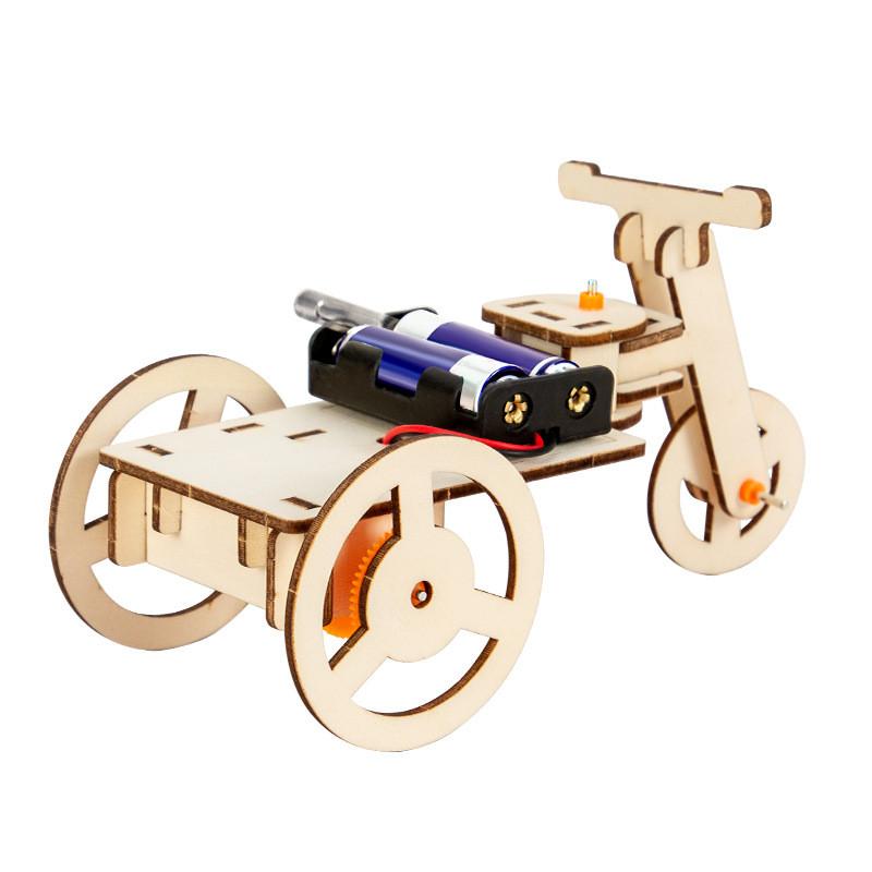 Stem Science Experiment Diy Electric Tricycle Model Kit For Kids Educational Handson Learning