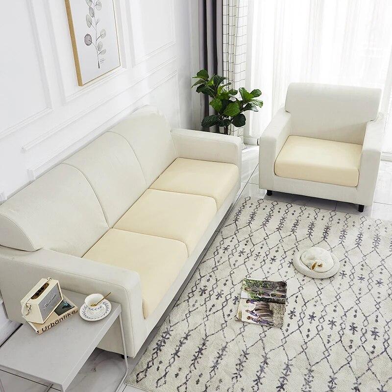 Sofa Seat Cushion Cover Stretchy Sofa Covers Universal Slipcover Airchair Cover Protector Fabric Replacement Home Decor