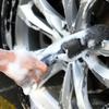 Microfiber Car Tire Brush - Effective Wheel Hub And Rim Cleaner - Perfect For Car Maintenance, Detailing, And Cleaning Supplies