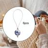 Knitting Stitch Markers Locking Stitch Markers Handmade Removable Crochet Marker Ring Clip for Weaving Crochet Sewing Supplies
