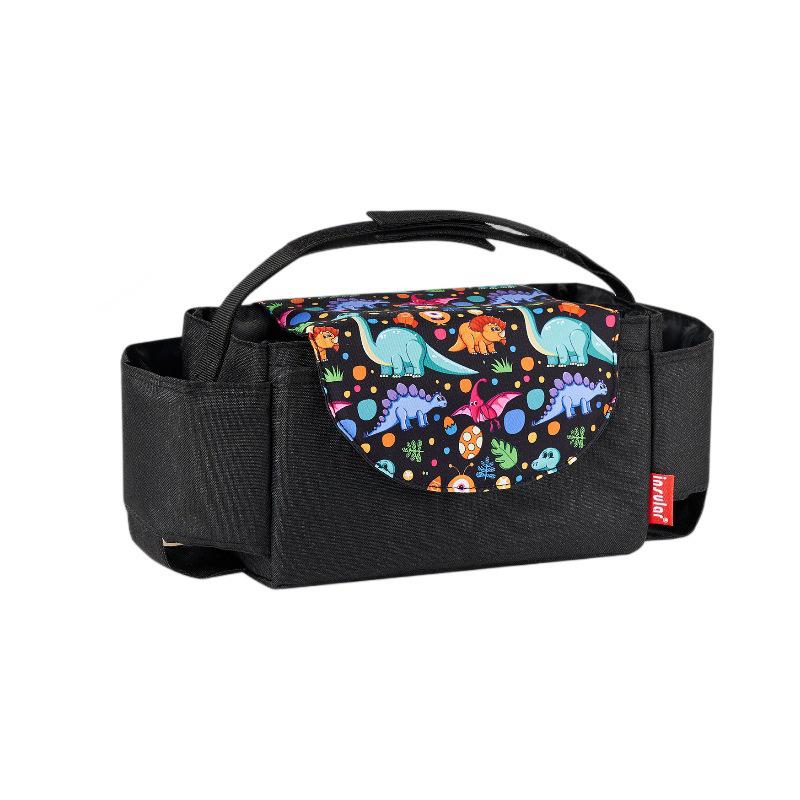 Multifunctional Baby Stroller Hanging Bag - Portable Storage for Bottles, Cups & Diapers