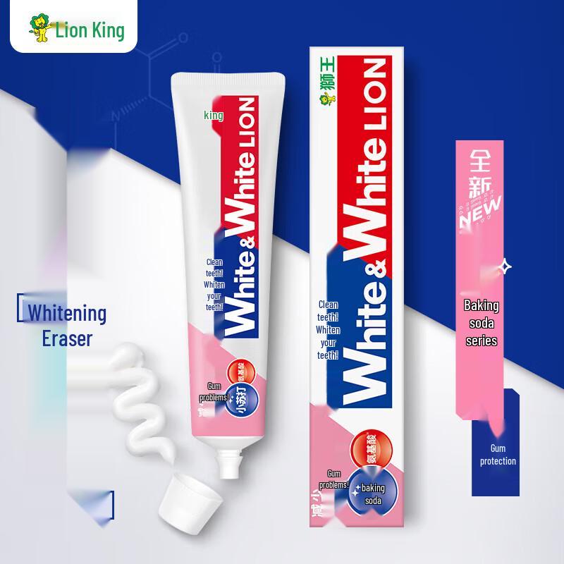 

Lion WhiteWhite Amino Acid Baking Soda Gum Care Toothpaste
