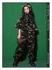 Girls' Japanese Street Style Jazz Dance & Hip-Hop Stage Costume