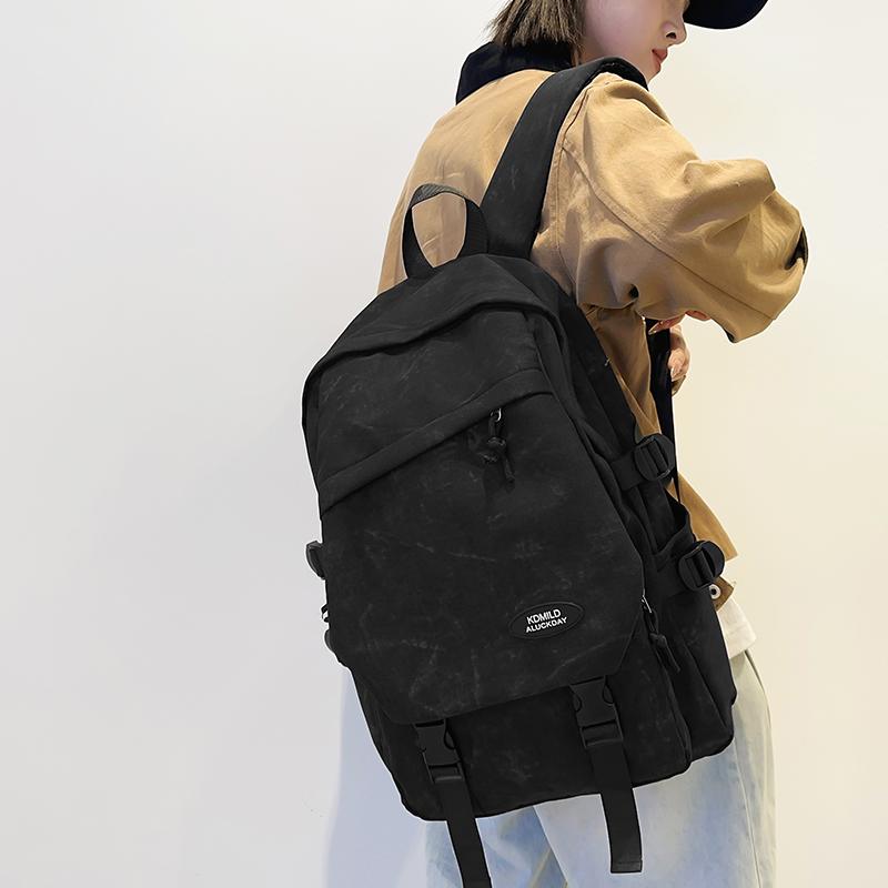 Sac à dos d'école pour femme, cartable d'étudiant, sac à dos de voyage pour ordinateur de grande capacité