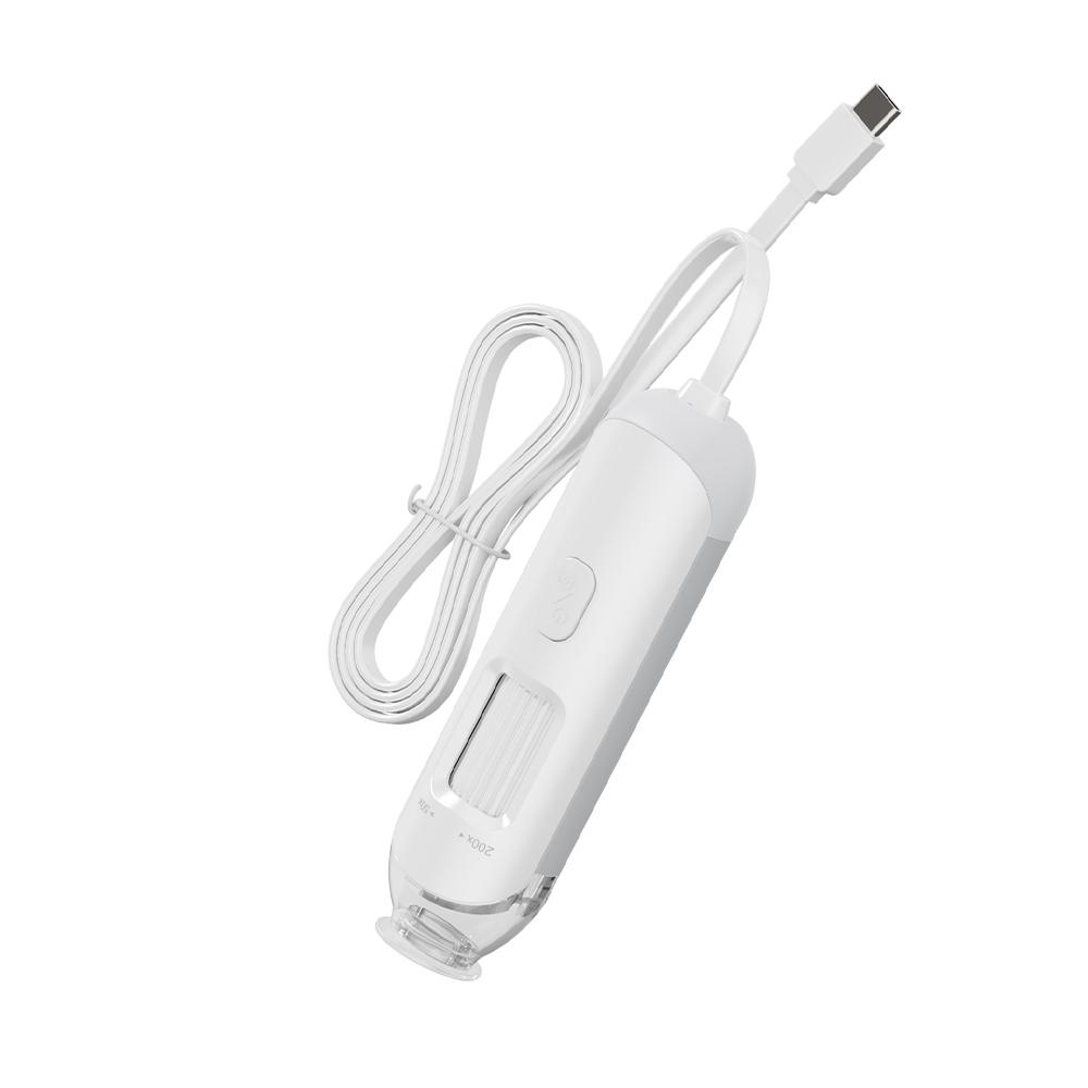 50X/200X Magnifying Mini Hair Follicle Scalp Detector Portable Skin And Hair Eetector Skin Tester Skin Analyzer Pore Magnifier