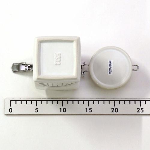 ZERO JAPAN Square Canister S, White, SC-44 WH