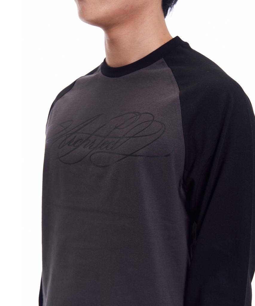 Tibioeseu Architect Raglan Long Sleeve Black