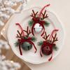 Antlers Christmas Tree Hanging Bells Vintage Rustic Style Holiday Hanging Decor  Shop Windows