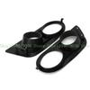 652F 2Pcs Front Bumper Fog Light Dual Hole Duct Cover for E46 2001-2006 Automotive Exterior Accessories