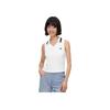 FILA Comfortable Versatile Slim Fit Sleeveless Tennis Top Women tops A11W533130F-WT
