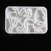 Silicone Elf Pendant Mold Easy Demolding Epoxy Mould For Handmade Jewelry Keychains Christmas Tree Ornaments