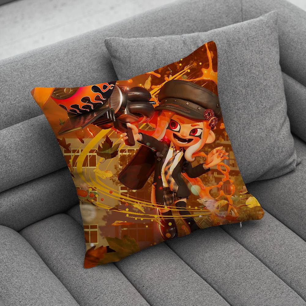 SSplatoonS Creative patterned pillowcases for interior decoration office living room home