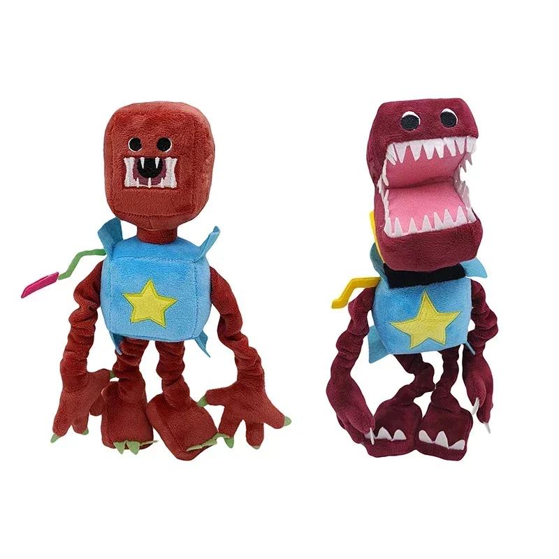 Cartoon Boxy Boo Spielzeug Gruseliges Spiel Peripheriepuppen Roter Roboter Gefüllte Plüschpuppen Weihnachtsgeschenk Sammlerpuppen