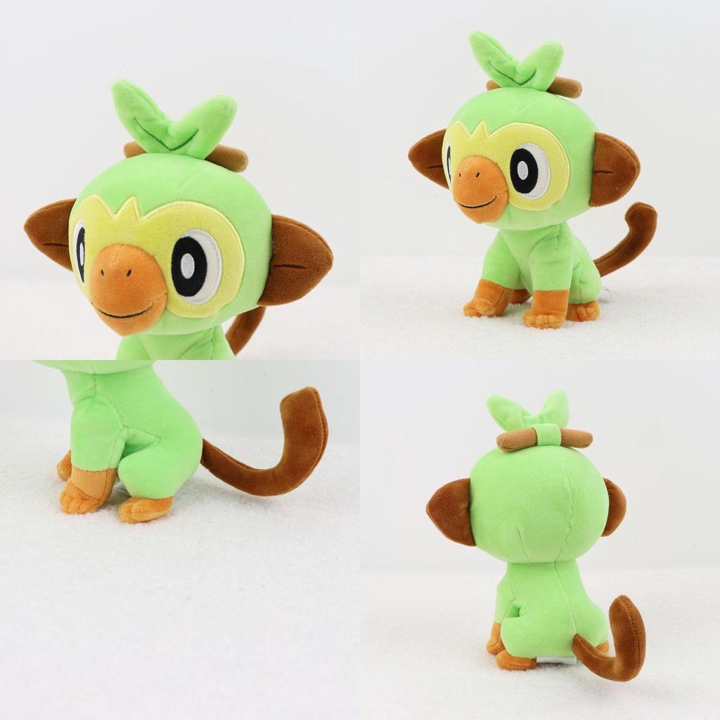 Adorable Peluche Pokemon Grookey 20cm Douce Poupée à Câliner pour Bébé