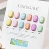 Pastelová sada gelových laků na nehty 6 barev Jaro Léto Dopaminový želé gel na nehty Nízký zápach Dlouhotrvající UV/LED vytvrzování