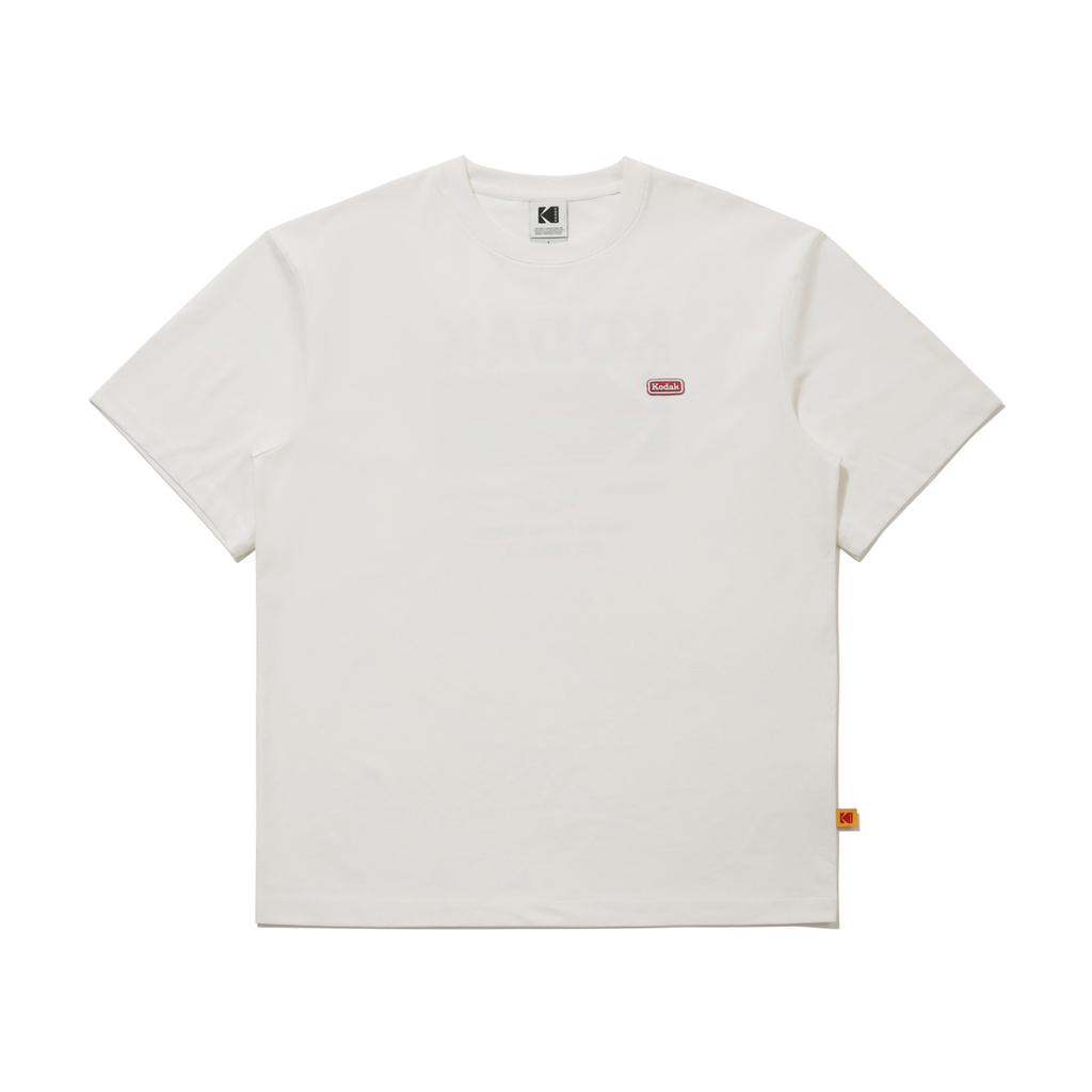 KODAK Breeze Pop Aerocool Big Graphic Short Sleeve T-Shirt Ivory