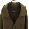 LIMI Feu Made In Japan Sweat Work Coat S Olive Youji Yamamoto Women Used