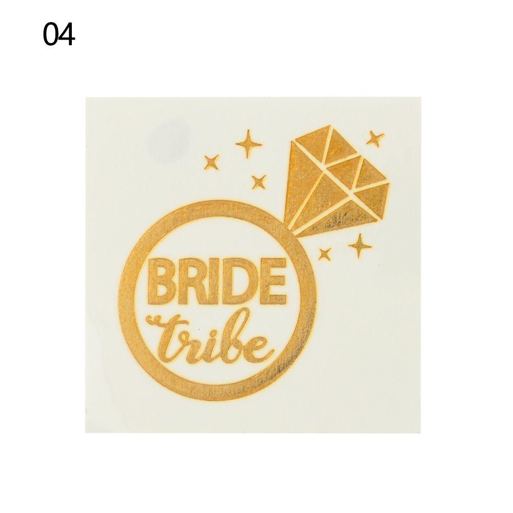 Bernvakarių lipdukas Nuotakos tatuiruotės lipdukas Nuotakos vakarėlio dekoracija Nuotakos komandos laikina tatuiruotė