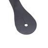 Pair of Synthetic Leather Spur Straps Adjustable Length 22cm Long Western Cowboy Spur Holder for Equestrian Black