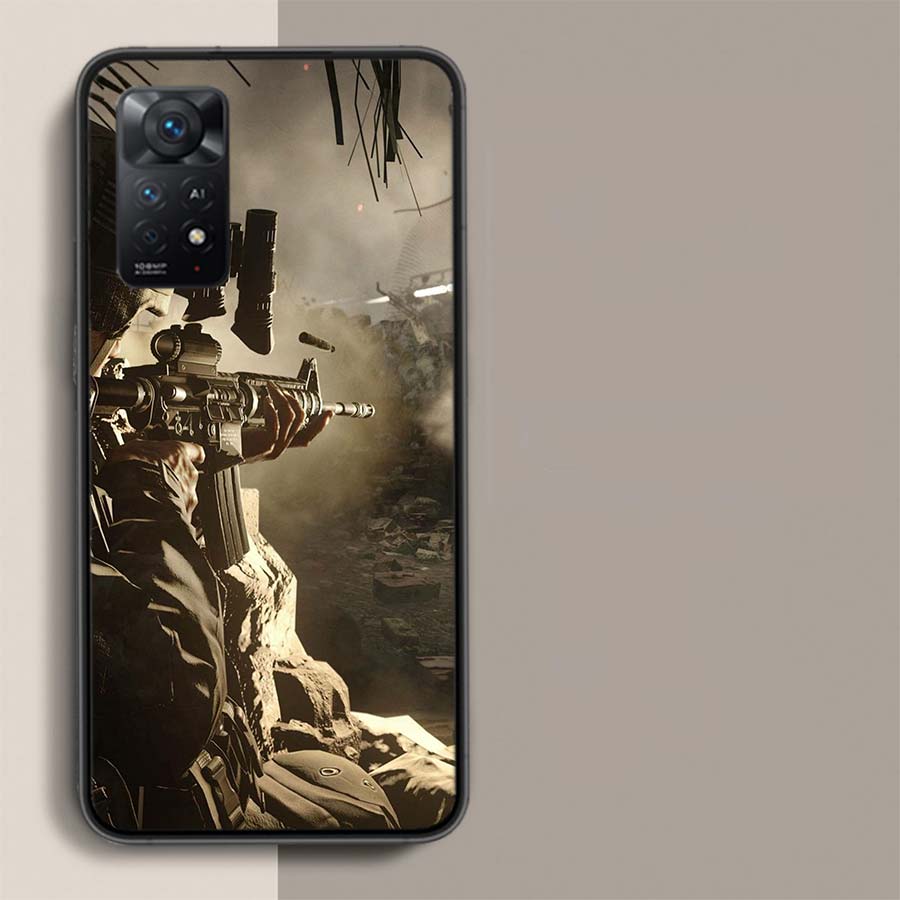 Power Army Soldier Phone Case For Redmi Note 14+ 13 Pro Plus 14C 13C 12C 12 10A 10C 10 9 8 9A 9C 9T 8A 7 Pro Xiaomi Capa Cover C