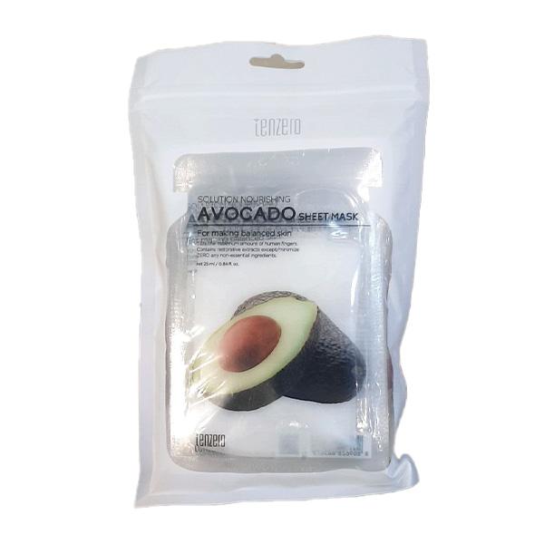 Tenzero Solution Nourishing Avocado Sheet Mask 10P One thing
