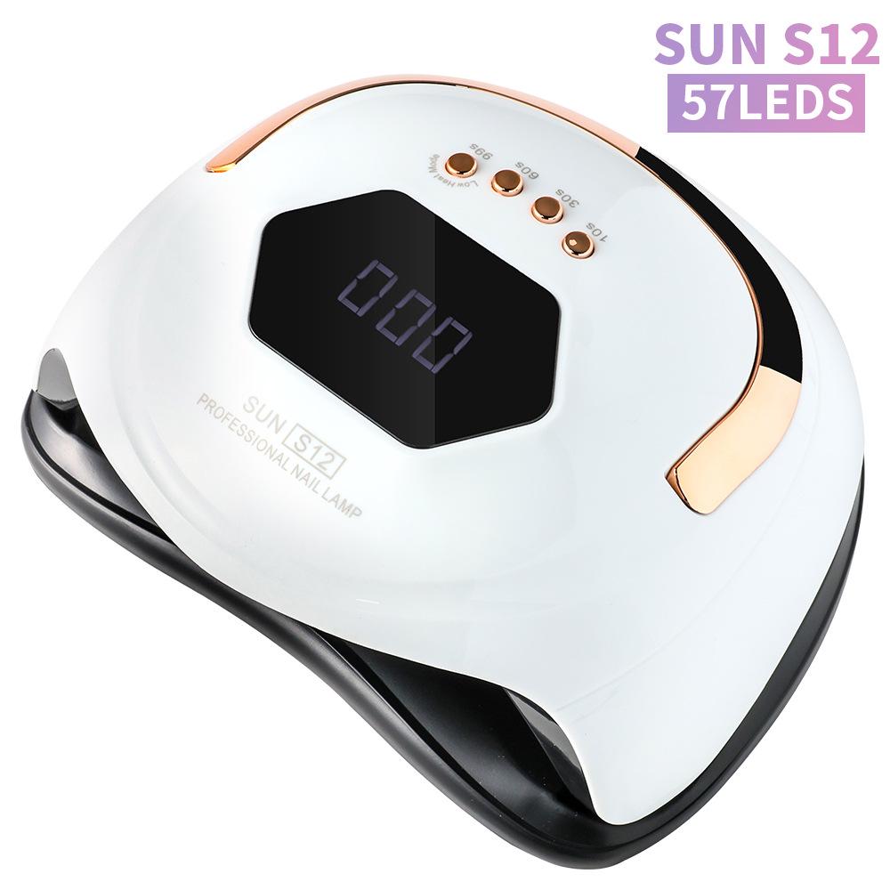 Smart Wireless UV Nail Lamp: 57 LED High-Power Fast-Drying Gel Dryer
