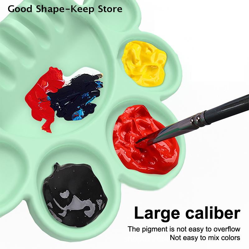 Painting Tools for Art Students; Silicone Palette, Pen Holder, Pigment Dispensing Tray.
