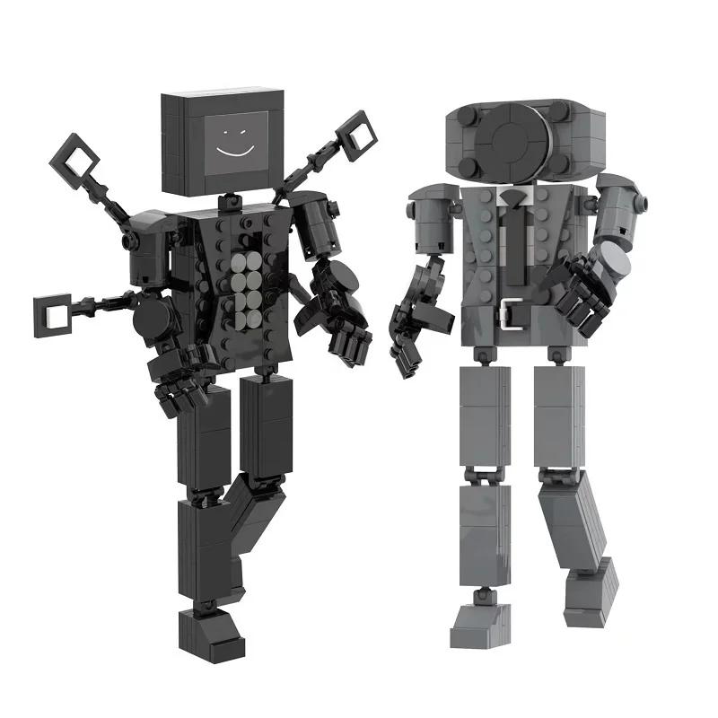 2023 Skibidi Toilet Man VS Monitor Blocchi da Costruzione Camerman Titan Speakerman Giocattolo Fai da Te Set di Figure Speakerman per Bambini Regalo