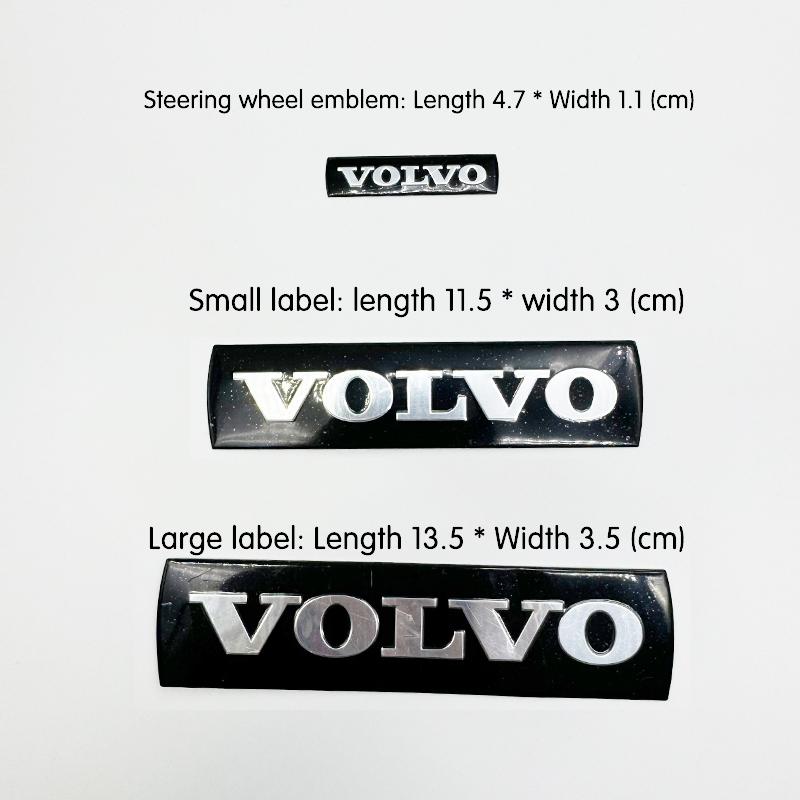 Pour VOLVO XC60 S60 XC70 XC90 S40 V40 V60 Voiture Panneau Avant Calandre de Pare-chocs Avant Panneau Étiquette Calandre Emblèmes Bleu Logo Autocollants Voiture