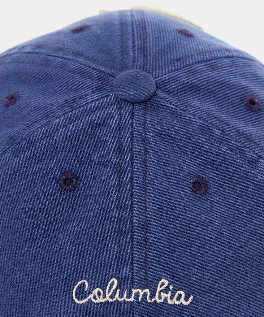 COLUMBIA UNIVERSITY Nyc Twill Washing Ball Cap Crown Navy