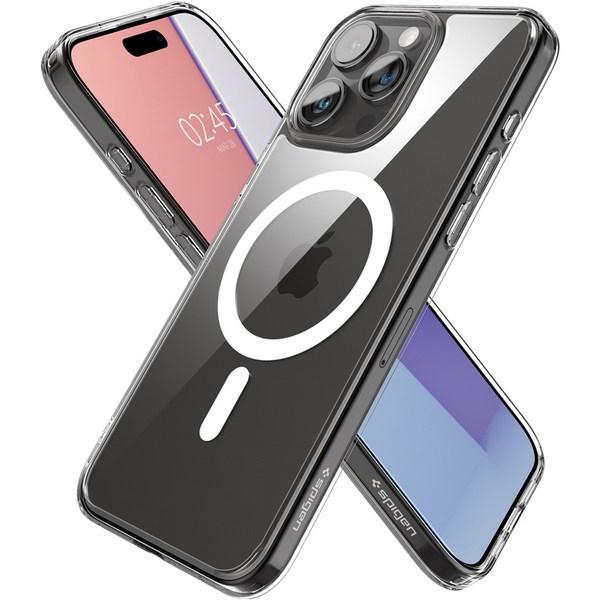 

Ультратонкий прозрачный чехол для мобильного телефона Spigen MagSafe Airskin Hybrid MagFit ACS06
