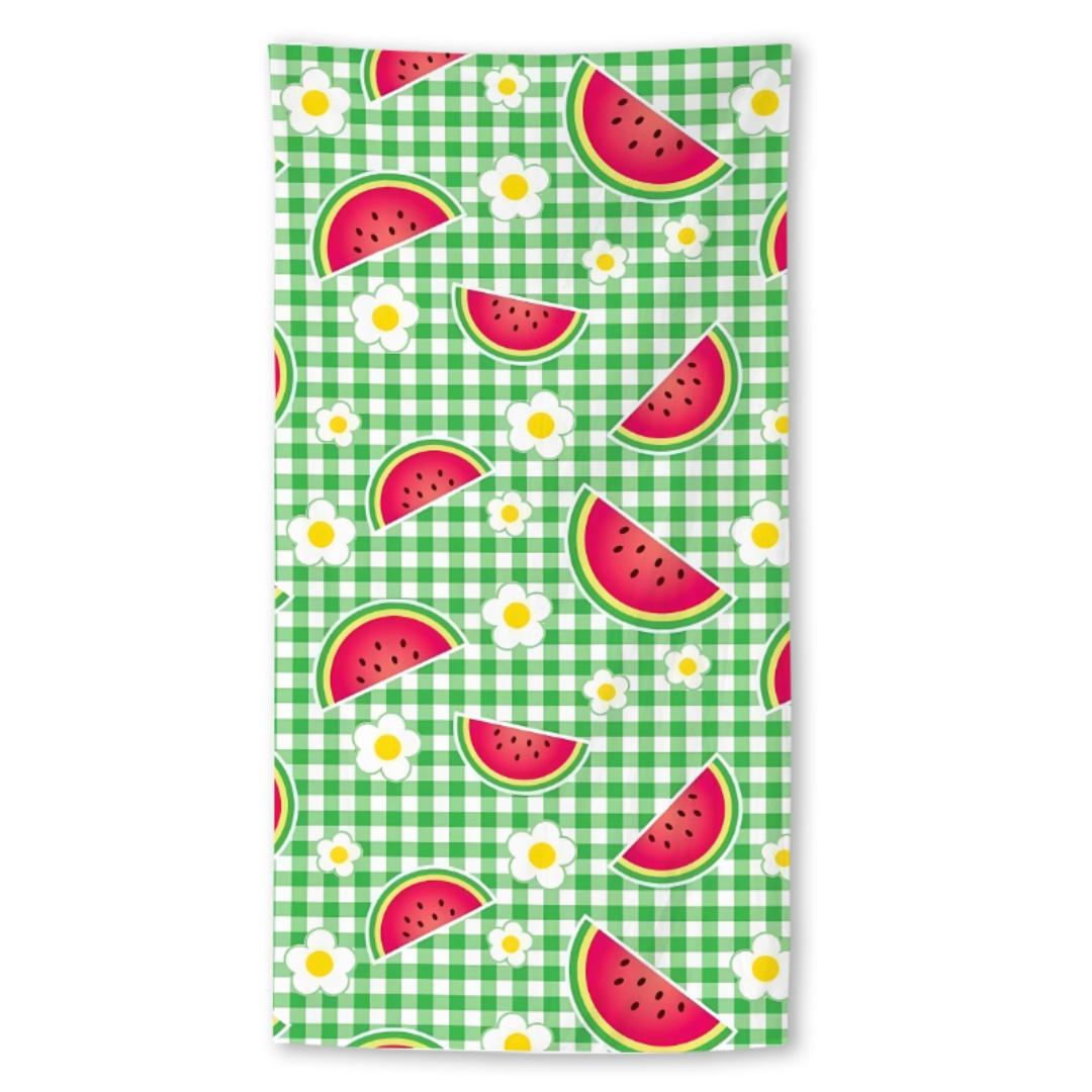

Cartoon Fruit Print Beach Towel,Digital Printing Thin Quick-Dry Anti-Sand Microfiber Lightweight for Swim Yoga Travel Gym Gift W30*H60(CM)
