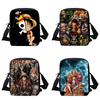 One Piece Cartoon Crossbody Bag Lightweight Adjustable Strap Casual Daily Bag Ideal Gifts For Boys Girls Bolsa Infantil Menina
