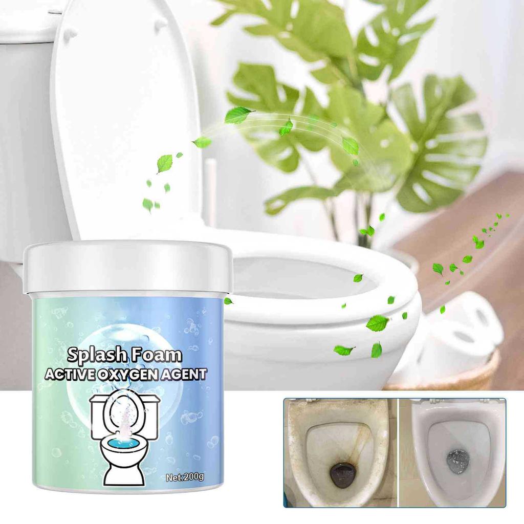 Toilet Cleaner For Daily Cleaning Of Toilet Inner Wall Stubborn Stains And Scale To Remove Odor Foam Cleaning Powder100g
